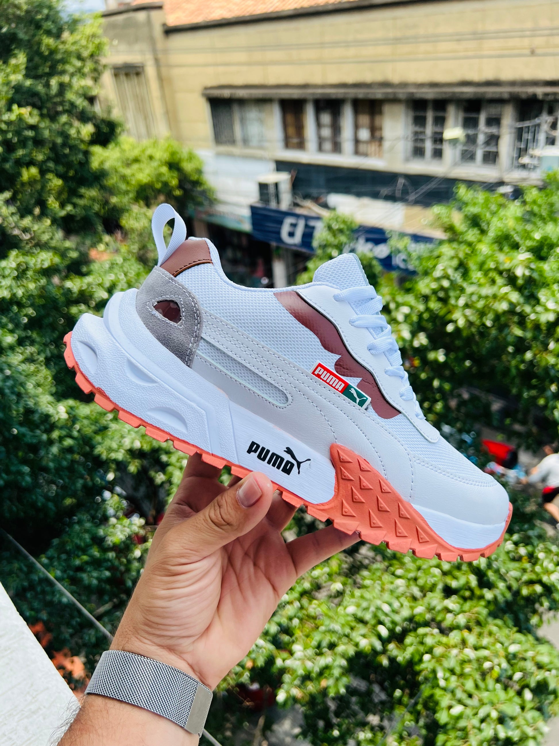 Gray helmet for bikers