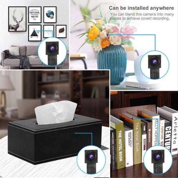 Cámara de Seguridad Pro WiFi - Monitoreo Discreto Full HD 1080P