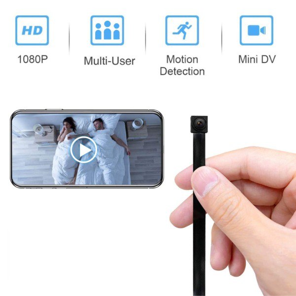 Cámara de Seguridad Pro WiFi - Monitoreo Discreto Full HD 1080P