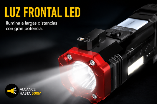 Guardian X™ — Linterna de Emergencia 6 en 1