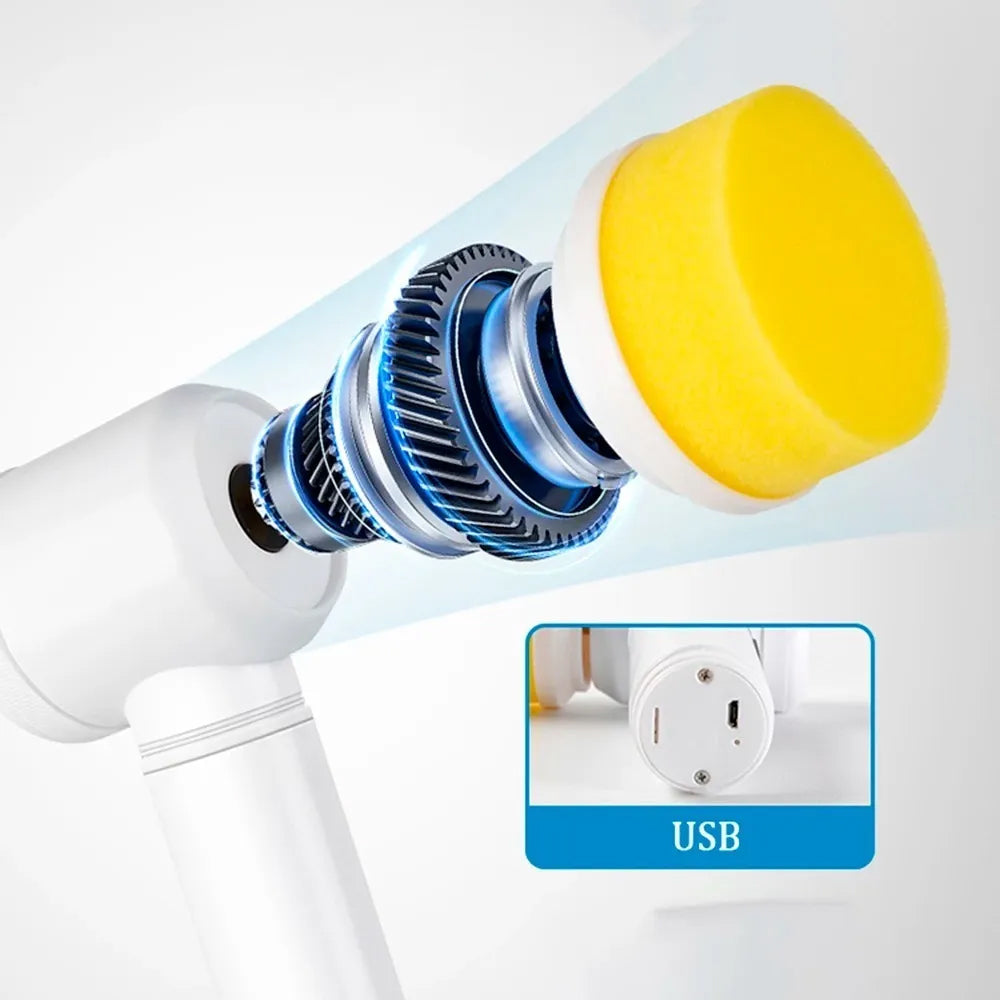 “Magic Brush 5 en 1: Limpia Sin Esfuerzo 🧼”