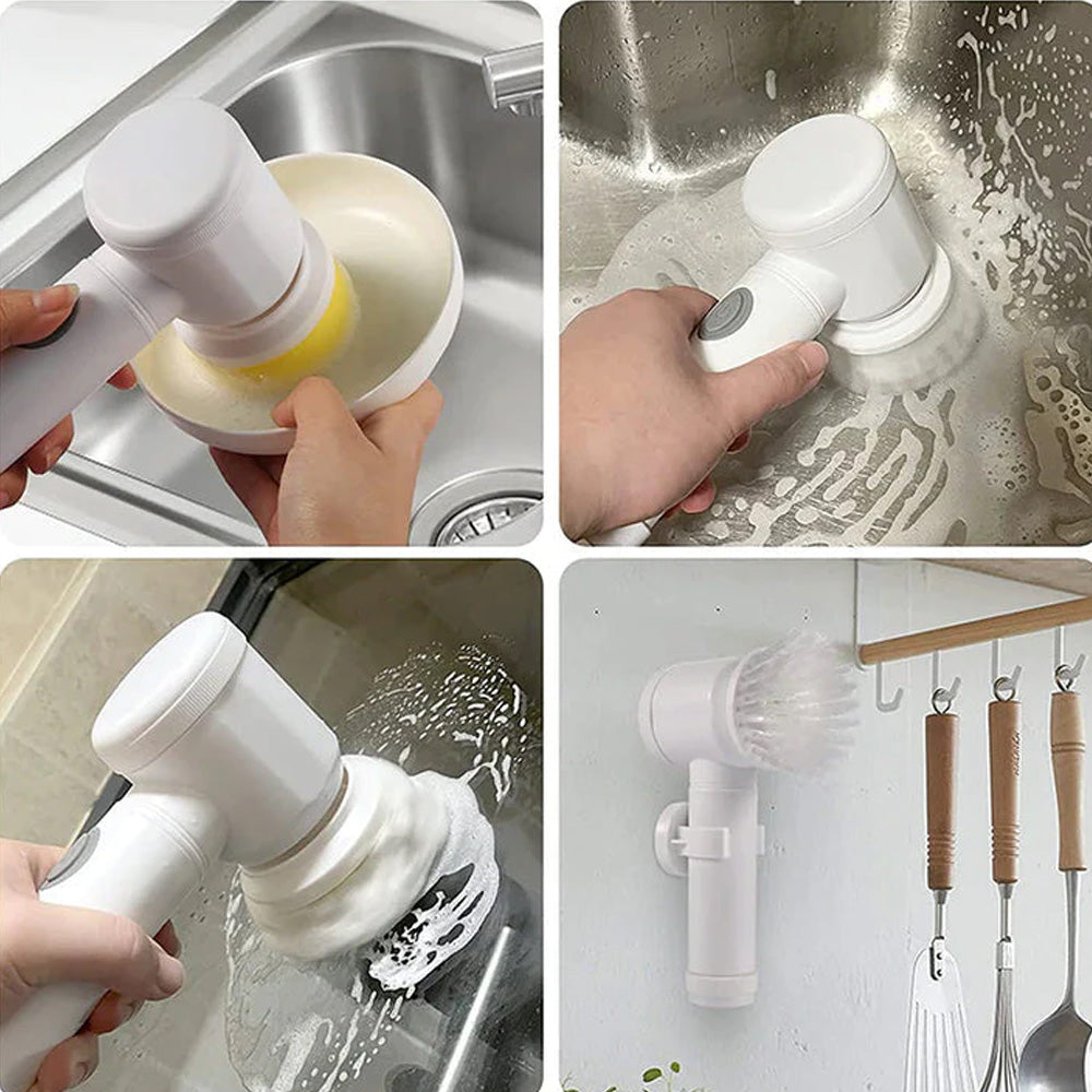 “Magic Brush 5 en 1: Limpia Sin Esfuerzo 🧼”