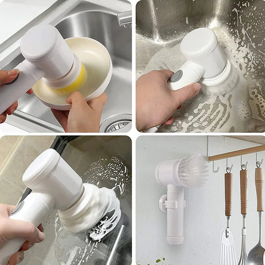 “Magic Brush 5 en 1: Limpia Sin Esfuerzo 🧼”