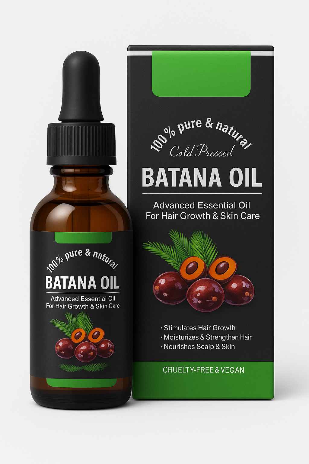 🌿 Aceite Batana 100 % Puro con Romero, Maca y Vitamina E